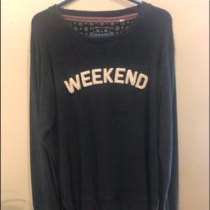 Crew neck sweatshirt